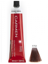 TINTE CARMEN EUGENE 60ML 5*54 CASTAO CLARO CAOBA COBRIZO