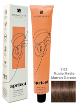 APRICOT COLORACIN ORGNICA 100 ML.- 7.63 RUBIO MEDIO MARRN DORADO