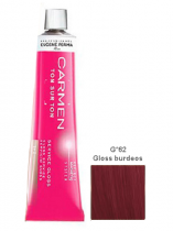 TINTE CARMEN GLOSS TONO SOBRE TONO G*62 BURDEOS 60ML