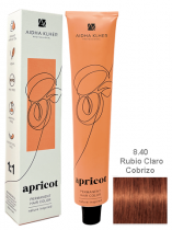 APRICOT COLORACIN ORGNICA 100 ML.- 8.40 RUBIO CLARO COBRIZO