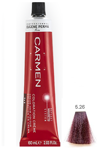 Tinte Carmen Ultime 60ml 5 26 Castano Claro Violeta Rojizo