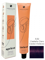 APRICOT COLORACIN ORGNICA 100 ML.- 5.52 CASTAO CLARO CAOBA VIOLCEO